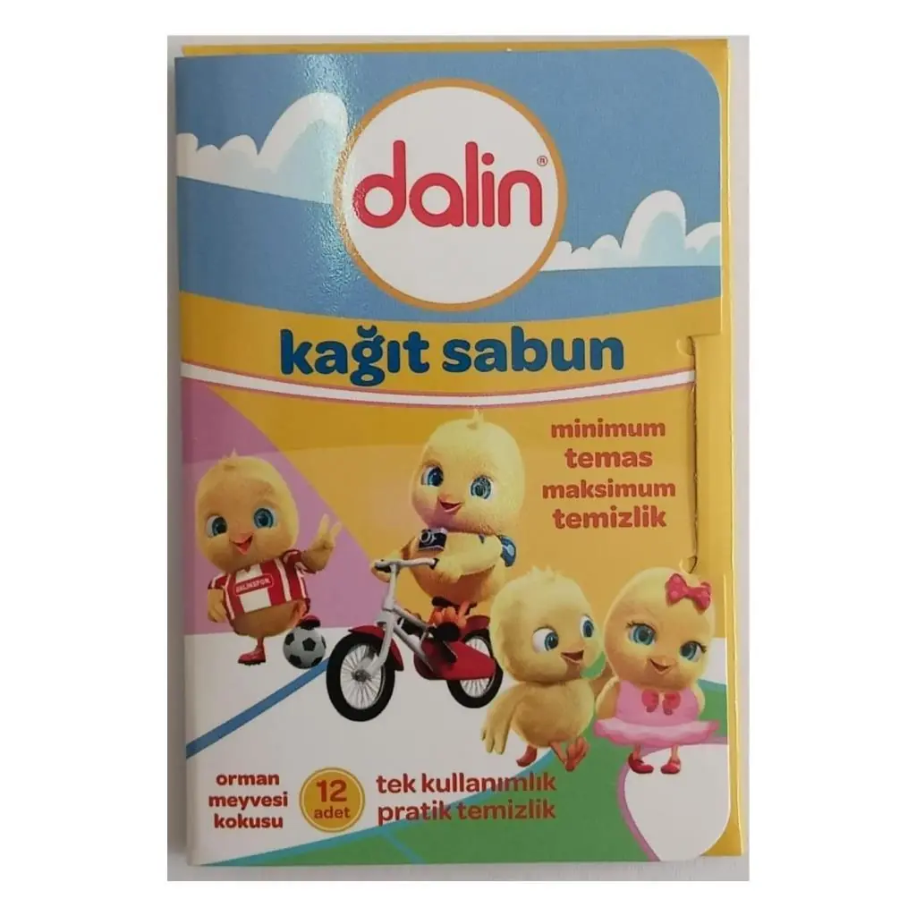 Dalin Orman Meyveli Kokulu Tek Kullanımlık Kağıt Sabun 12'li | Madam10