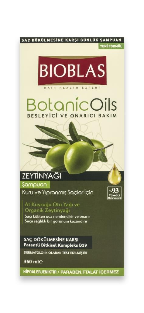 Bioblas Botanic Oils Zeytinyağı Şampuan 360 ml