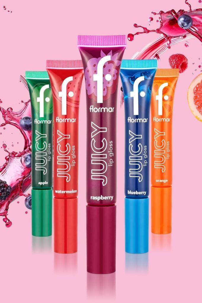 Flormar Juicy Doğal Renk Veren Meyve Aromalı Nemlendirici Dudak Parlatıcısı - 004 Blueberry 