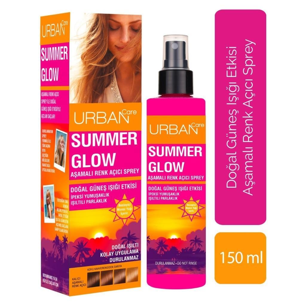 Urban Care Summer Glow Aşamalı Renk Açıcı Sprey 150 ml