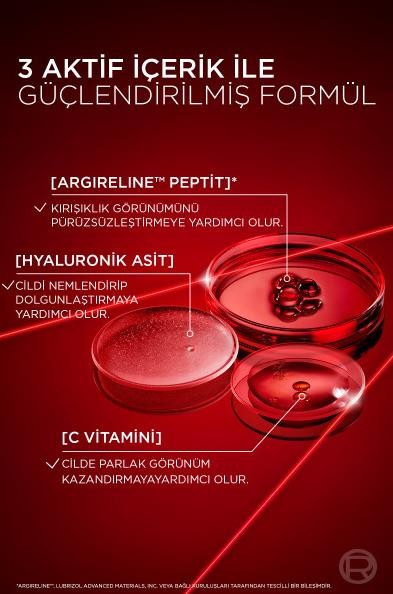 L'Oréal Paris Revitalift Lazer Yaşlanma Belirtileri Karşıtı Üçlü Peptit Bakım Serumu