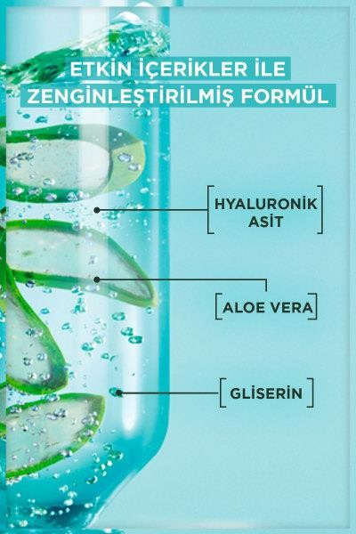 Garnier Hyaluronik Aloe Nemlendiren ve Yatıştıran Temizleyici 250 ML