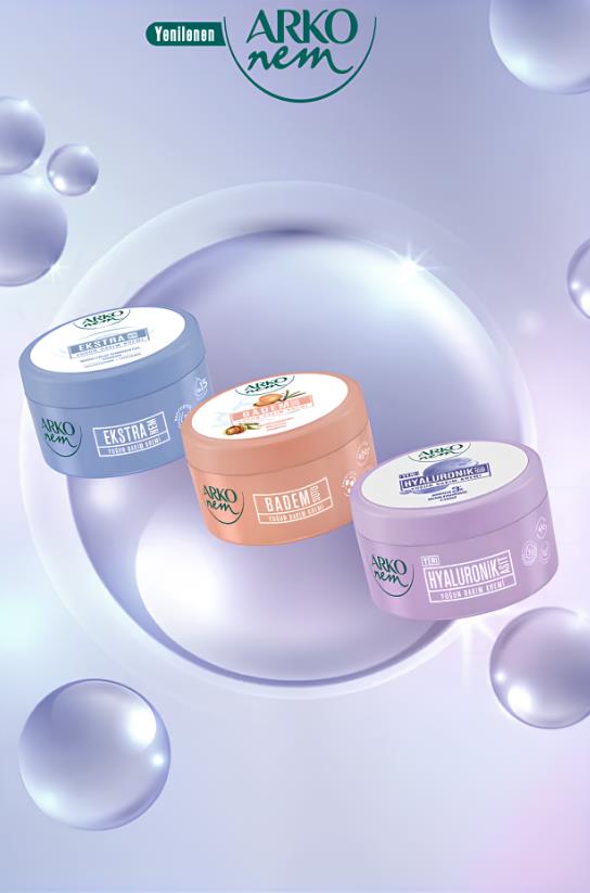 Arko Nem Yoğun Bakım Kremi Badem Sütü 150 ml