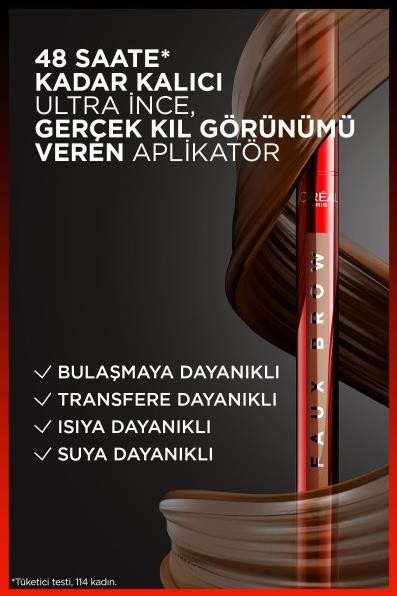 L'Oréal Paris Infaillible Faux Brow Ultra İnce Uçlu Kaş Kalemi - Blonde
