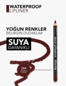 Flormar Waterproff Lipliner Dudak Kalemi - 244 Chocolate Fondue 