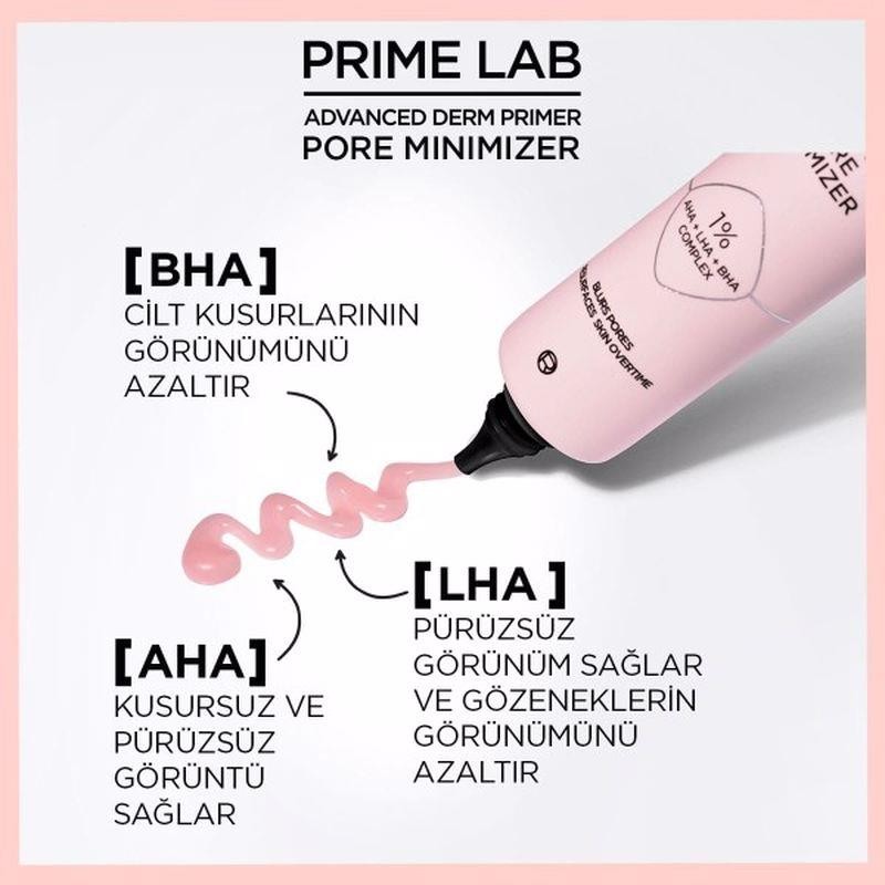 L'Oréal Paris Prime Lab Pore Minimizer Gözenek Küçültücü Makyaj Bazı 30 ml