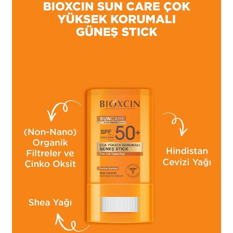 Bioxcin Sun Care Spf50+ Stick Güneş Koruyucu 15 g 