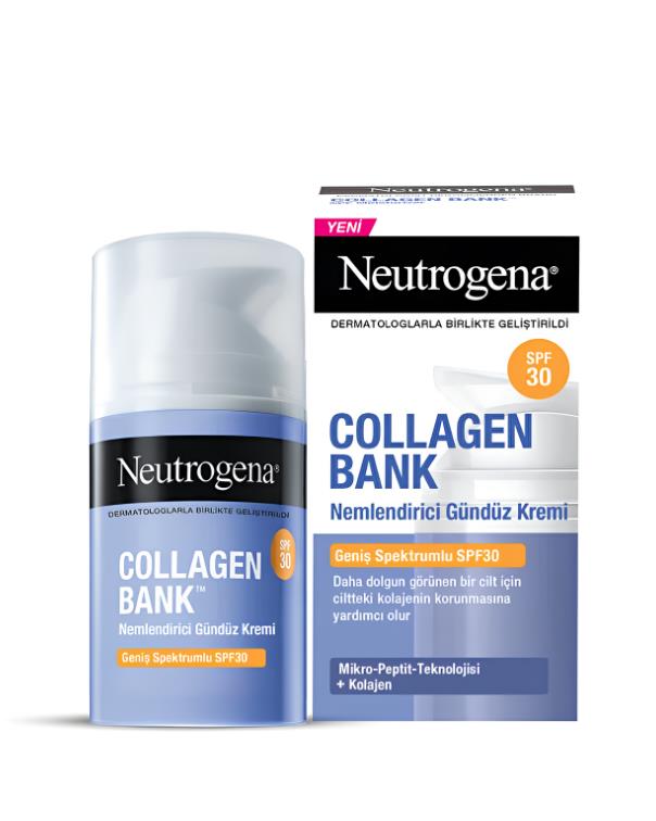 Neutrogena Collagen Bank SPF 30 Nemlendirici Gündüz Kremi + Kolajen 50 ml