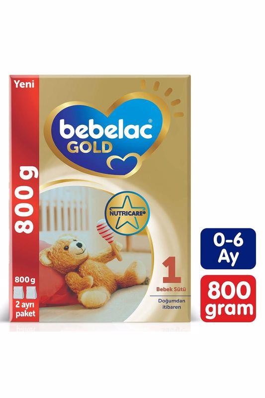 Bebelac Gold 1 Doğumdan İtibaren 0-6 Ay Bebek Sütü 800 gr