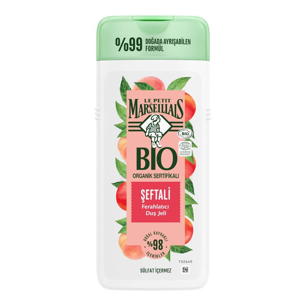 Le Petit Marseillais Bio Organik Sertifikalı Şeftali Ferahlatıcı Duş Jeli 400 ml