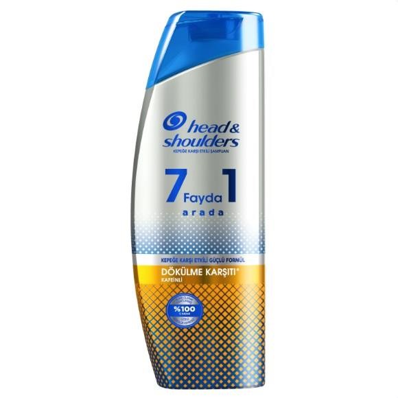 Head&Shoulders 7 Fayda 1 Arada Kafeinli Saç Dökülmesine Karşı Şampuan 360 ml