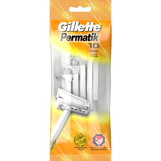 Gillette Permatik 1 10'Lu Poşet