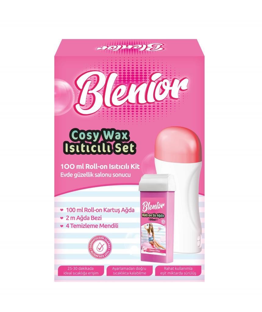 Blenior Roll-On Isıtıcılı Sir Ağda Seti