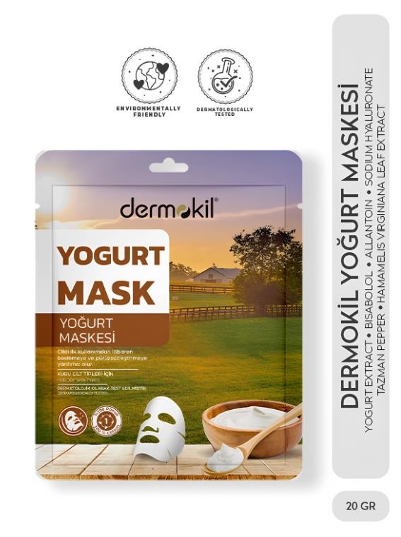 Dermokil Kuru Ciltler İçin Yoğurt Maskesi 20 gr