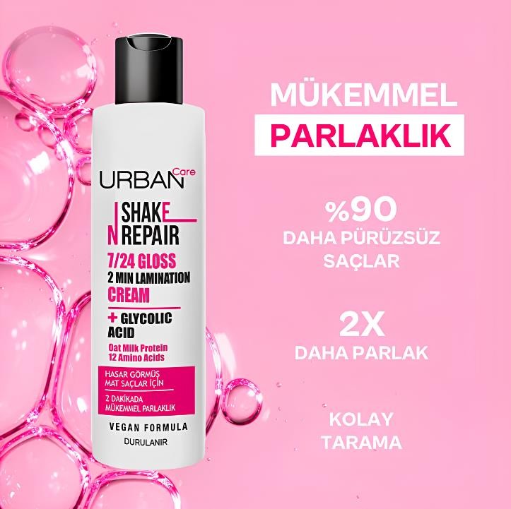 Urban Care Shake N Repair 7/24 Gloss Lamination Cream 200 ml 
