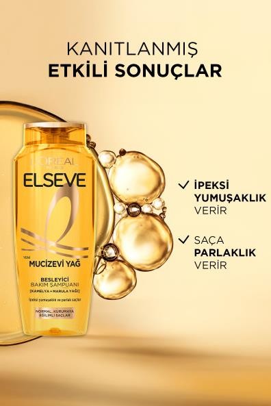 L'Oréal Paris Elseve Mucizevi Yağ Besleyici Bakım Şampuanı 400 ml