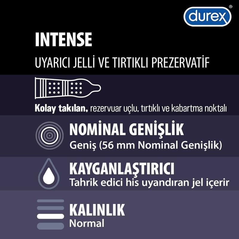 Durex Intense Prezervatif 20'li