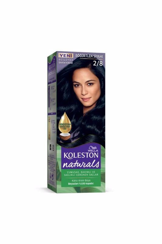 Koleston Naturals Kalıcı Krem Saç Boyası - 2.8 Böğürtlen Siyahı