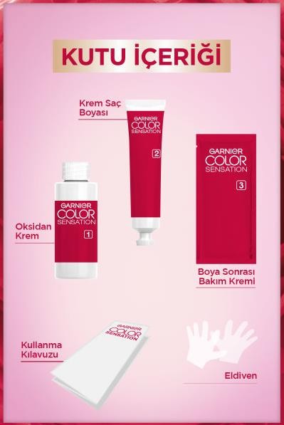 Garnier Çarpıcı Renkler 5.35 Çikolata Kahve Saç Boyası