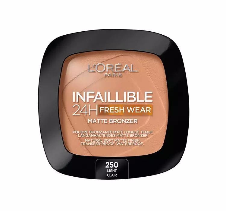 L’Oréal Paris İnfaillible 24H Fresh Wear Matte Bronzer Pudra - 250 Light Clair