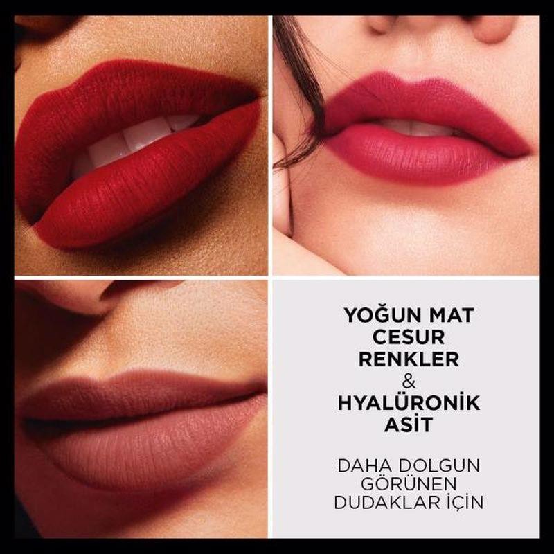 L'Oréal Paris Color Riche Colors of Worth Intense Volume Matte Ruj - 300 Rouge Confident