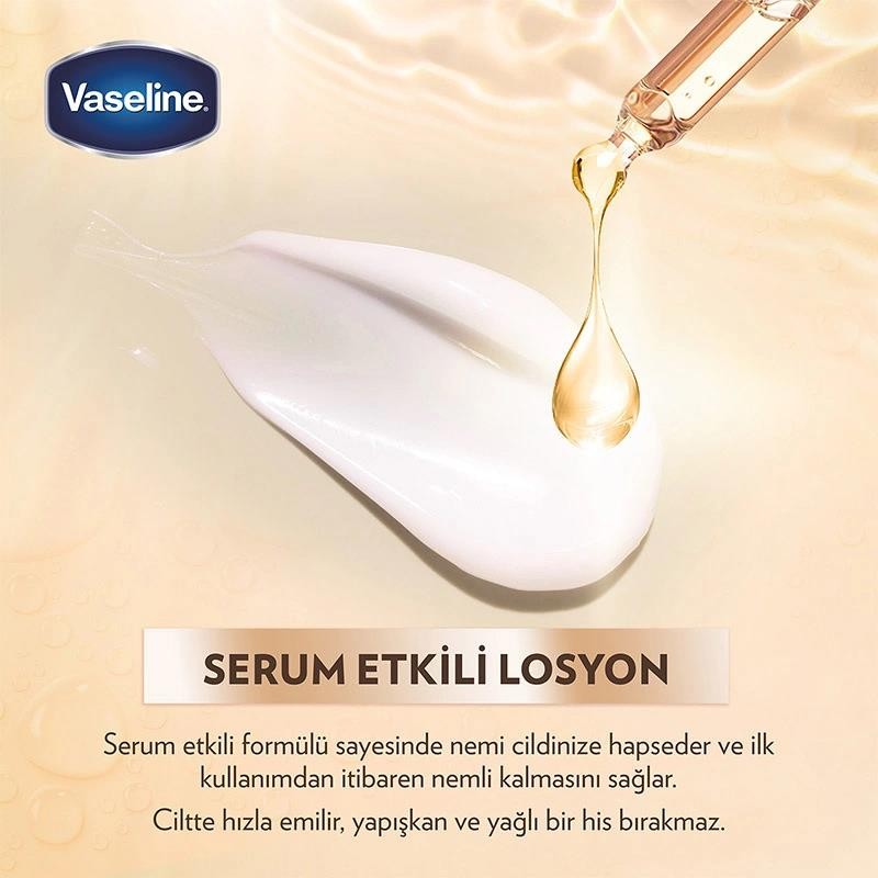 Vaseline Gluta-Hya Serum Etkili UV Vücut Losyonu 200 ml 