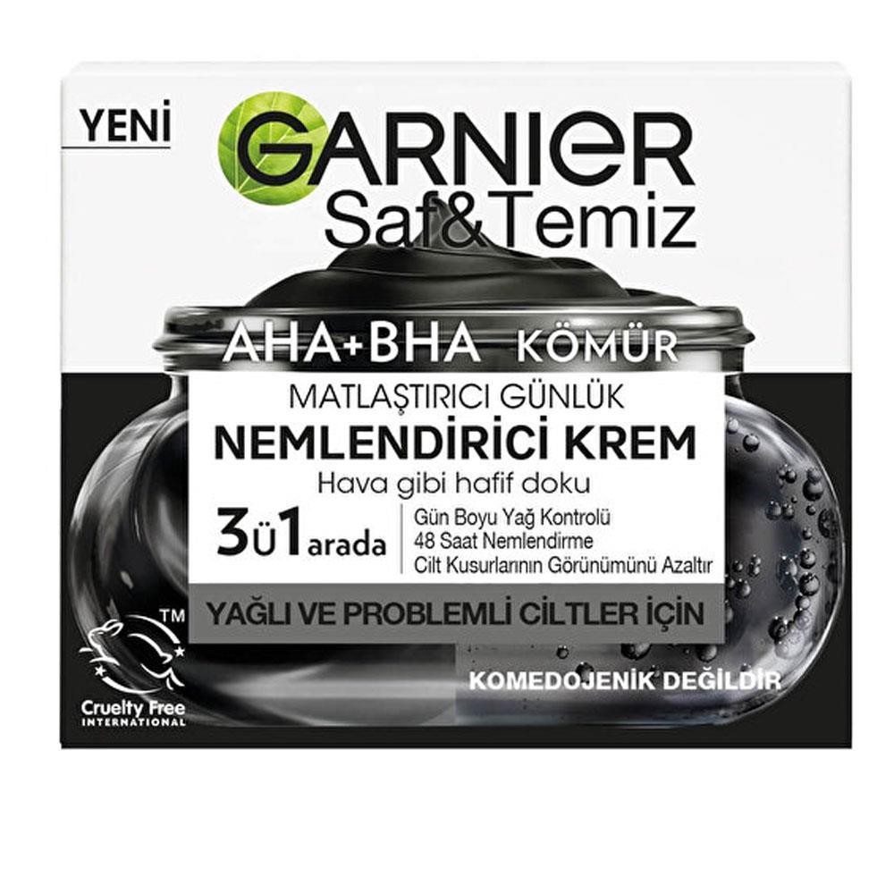 Garnier AHA+BHA Matlaştırıcı Nemlendirirci Krem 50 ml