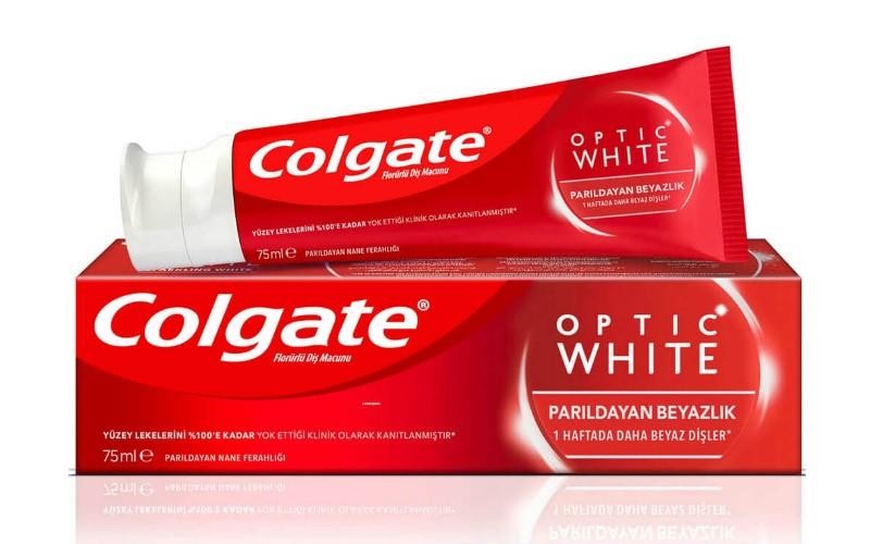 Colgate Optic White Parıldayan Beyazlık Diş Macunu 75 ml