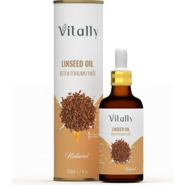 Vitally Keten Tohumu Yağı 50 ml 