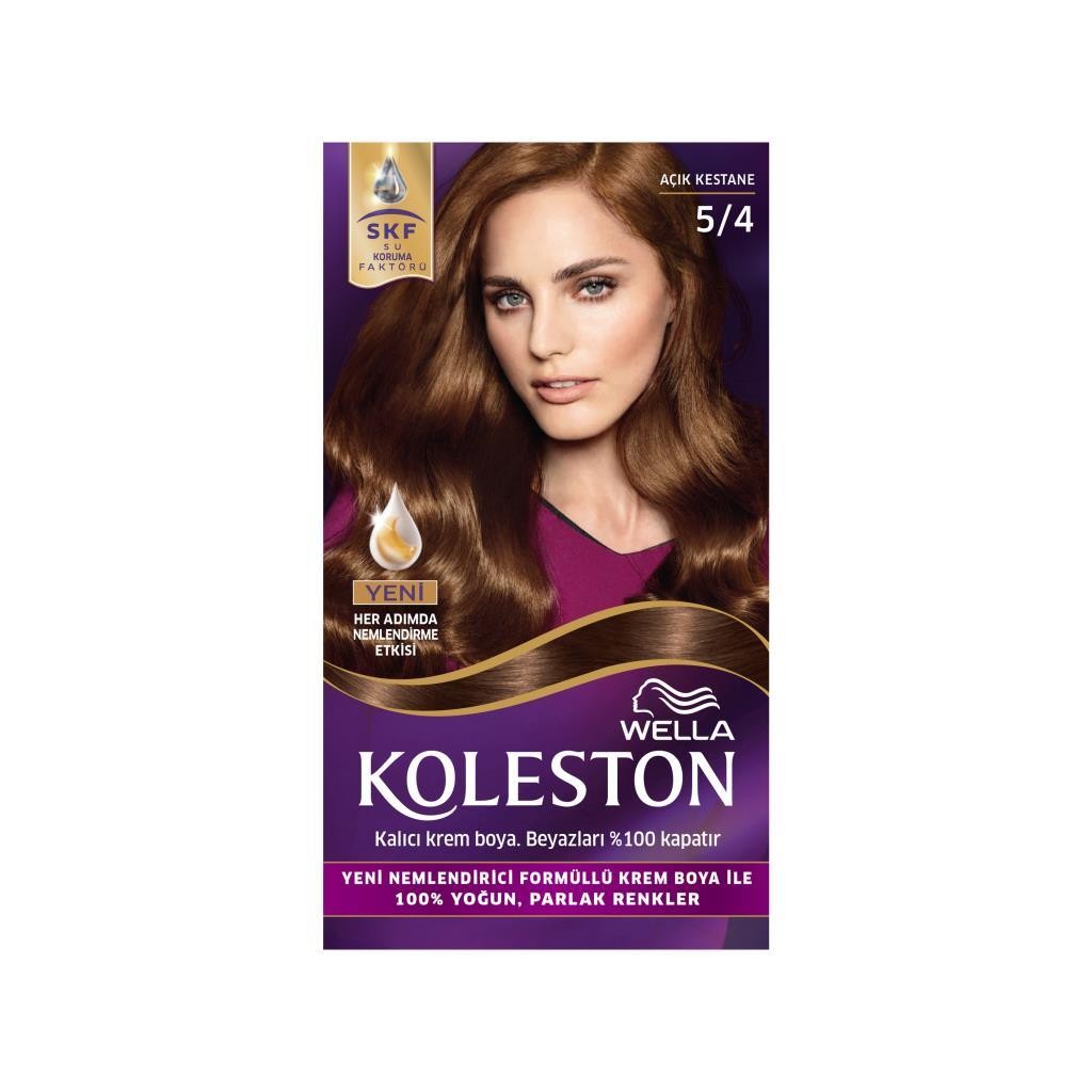 Koleston Set Krem Saç Boyası 5.4 Açık Kestane