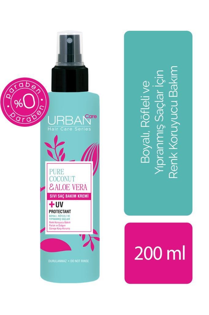 Urban Care Pure Coconut & Aloe Vera Sıvı Saç Bakım Kremi 200 ml