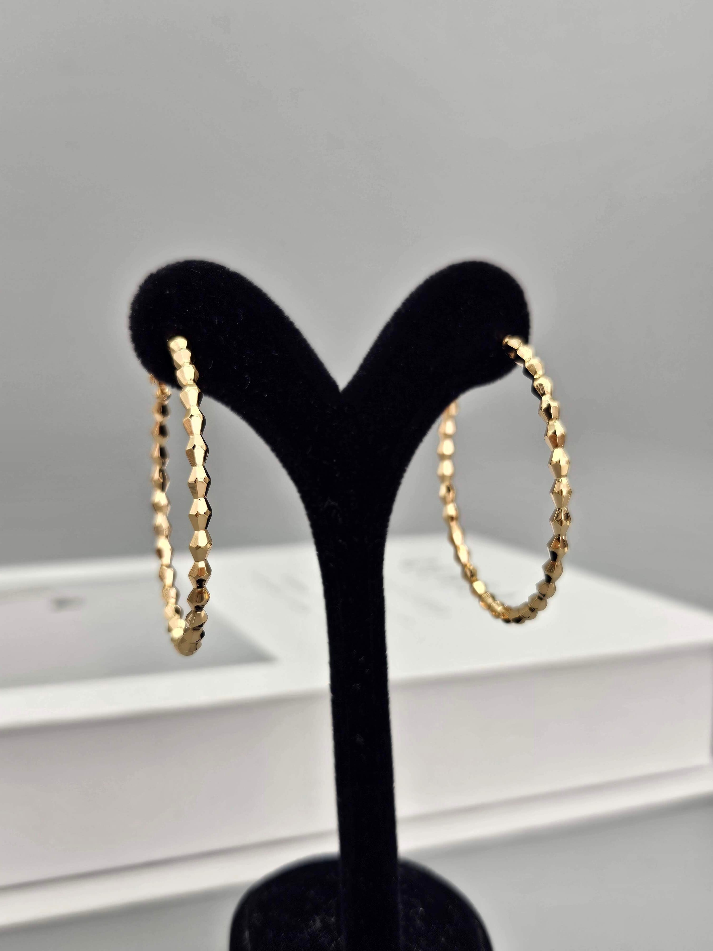 VİP SERİ ROSEGOLD RENK TASARIM HALKA KÜPE