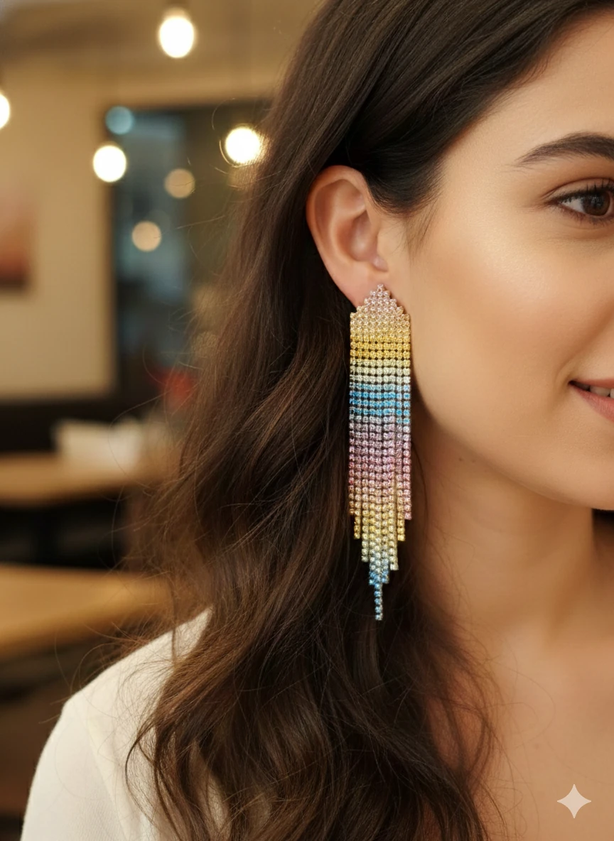 ZİRKON TAŞLI ABİYE KÜPE