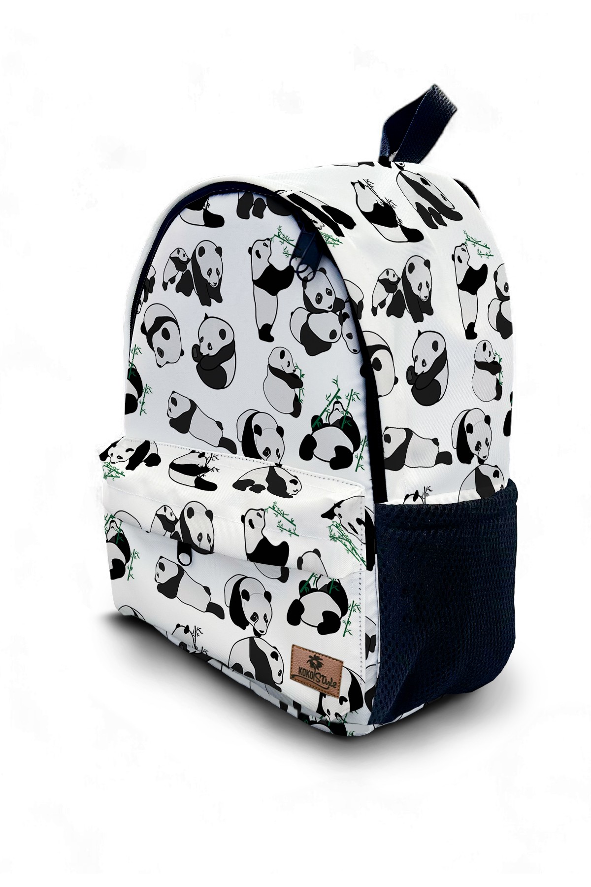 Çılgın Panda Desenli Sırt Çantası