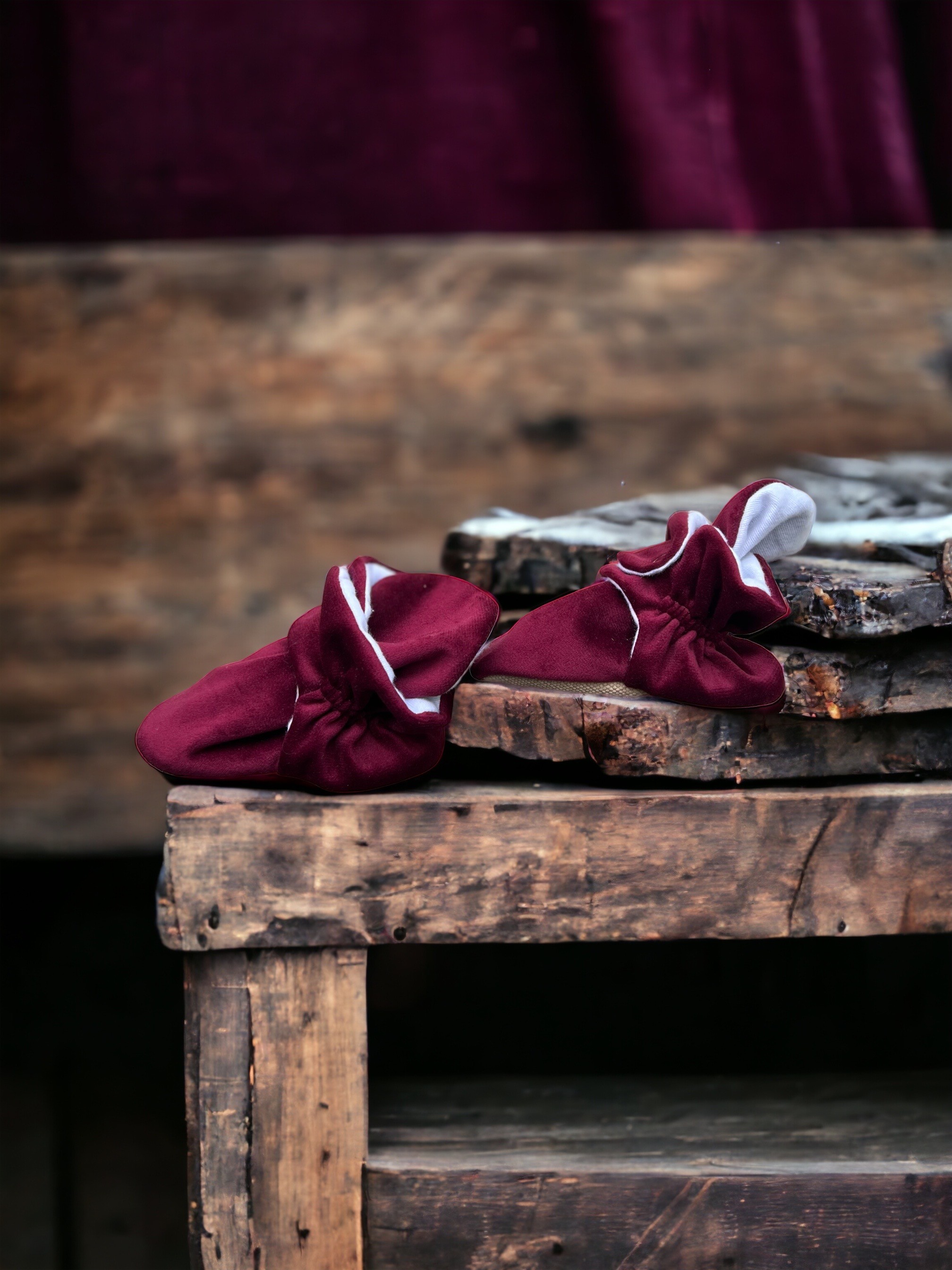 Bordo Kadife Panduf