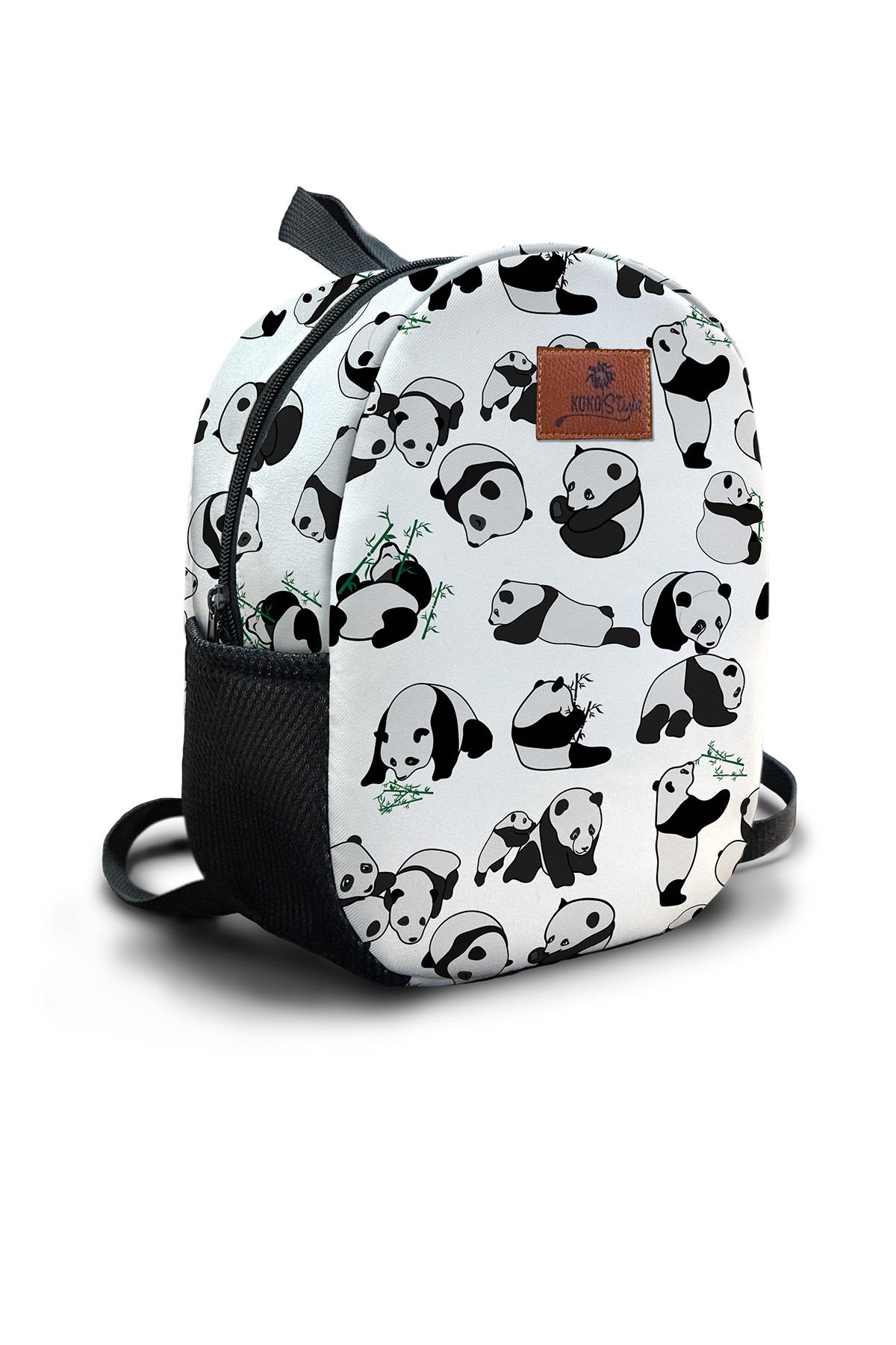 Crazy Panda Pattern Medium Size Nursery Bag