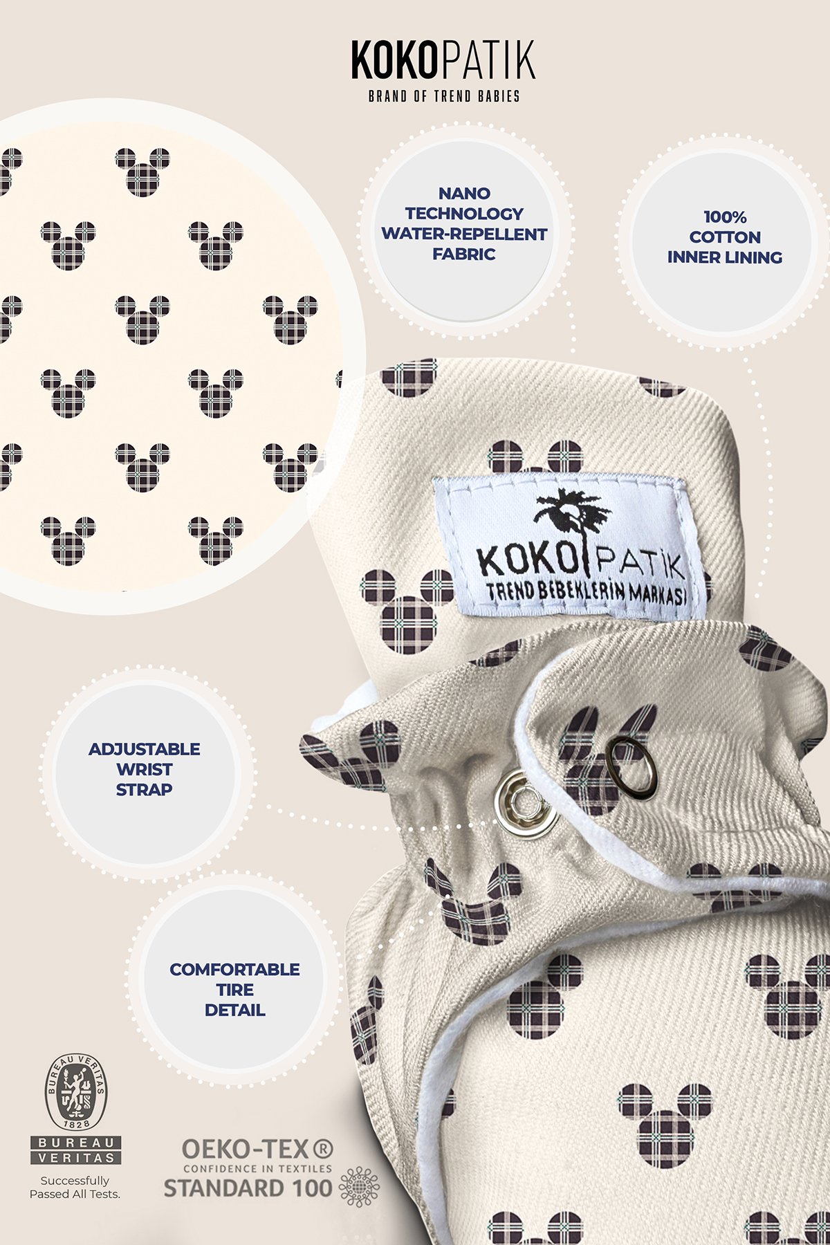 Mikki Mouse-Inspired Baby Booties – Cute Non-Slip Cotton Slippers for Toddlers