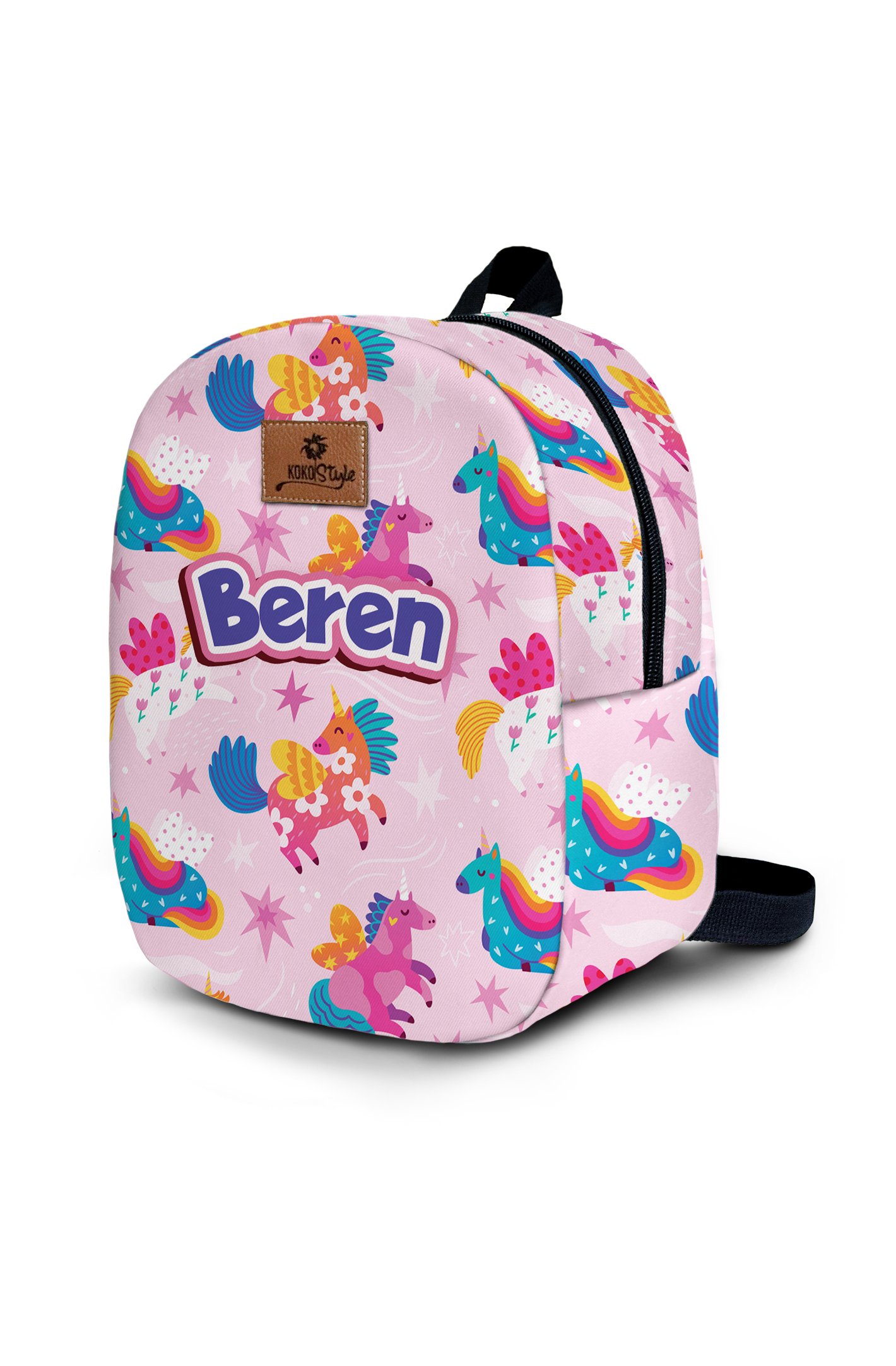 Unicorn Desen İsimli Küçük Boy Kreş Çantası