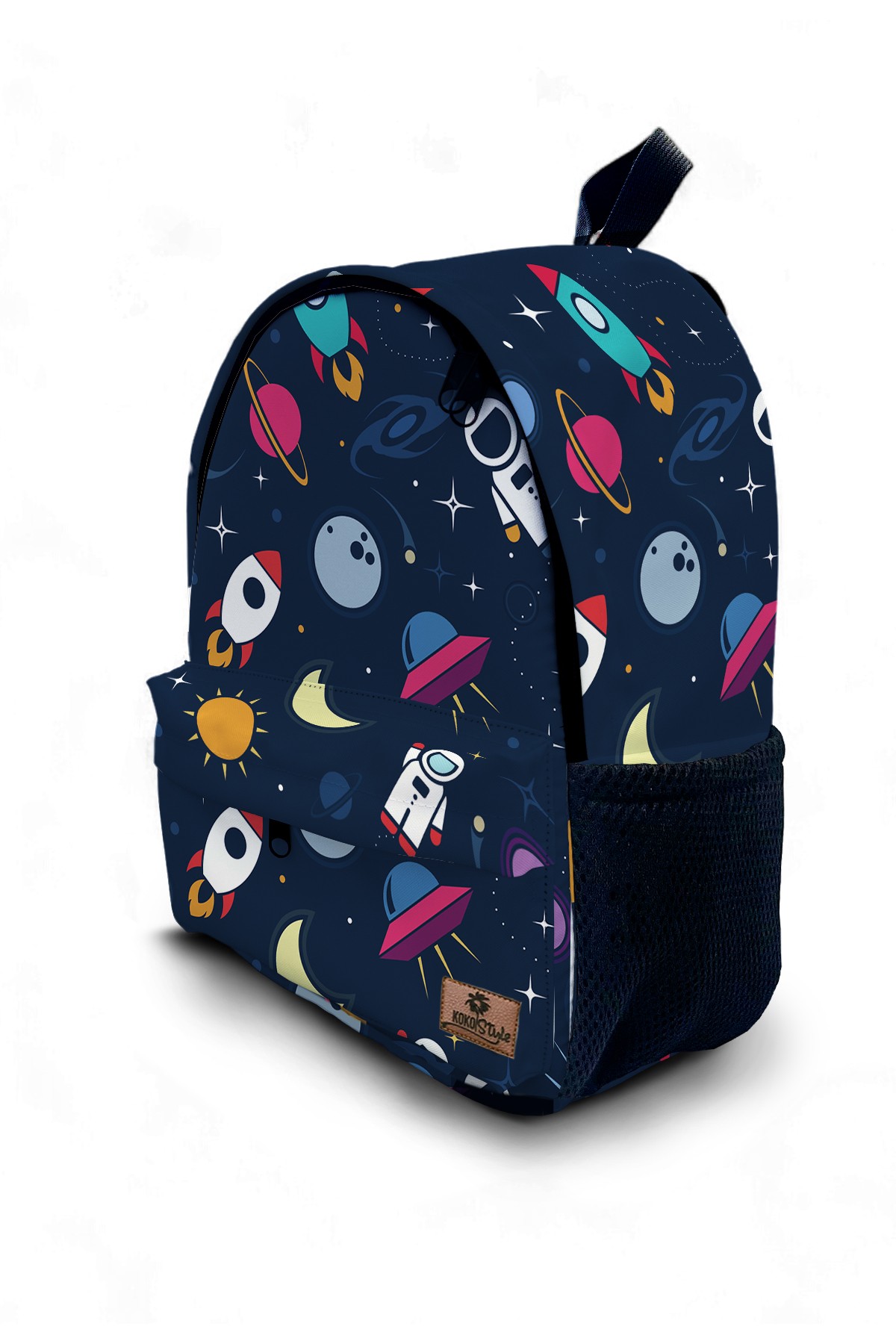 Astronot Desenli Sırt Çantası