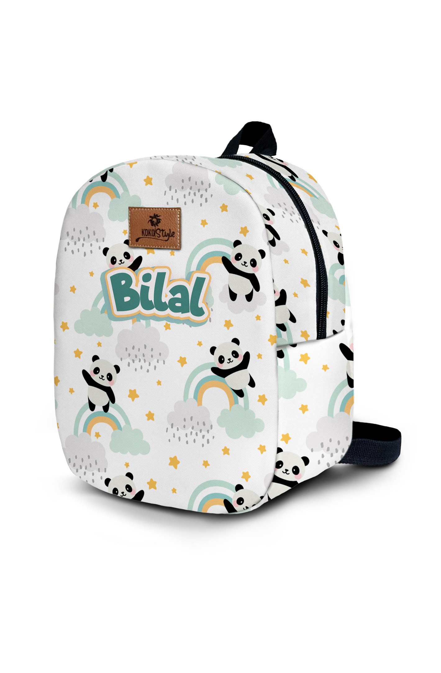 Panda Desen İsimli Küçük Boy Kreş Çantası