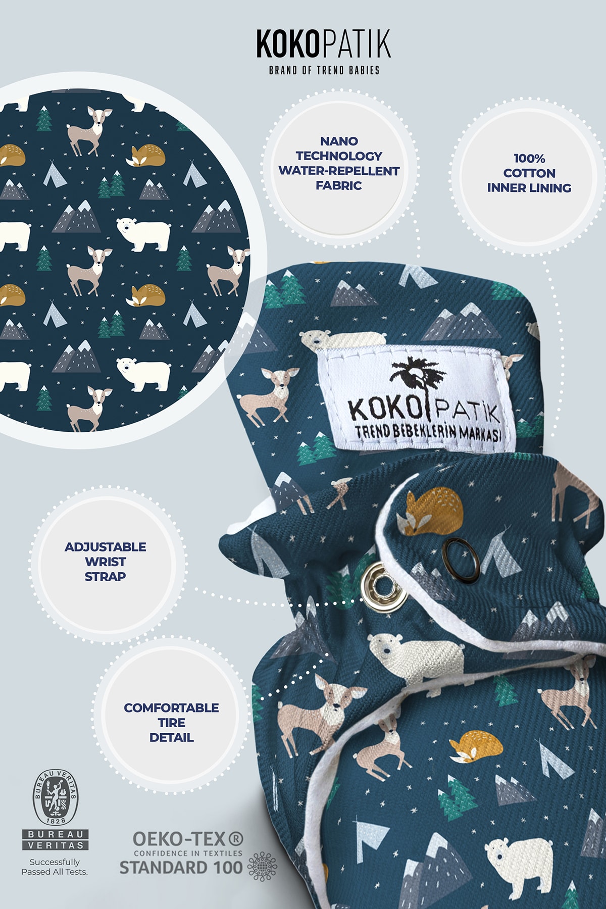 Winter Animals Baby Booties – Cozy & Non-Slip Slippers for Cold Days
