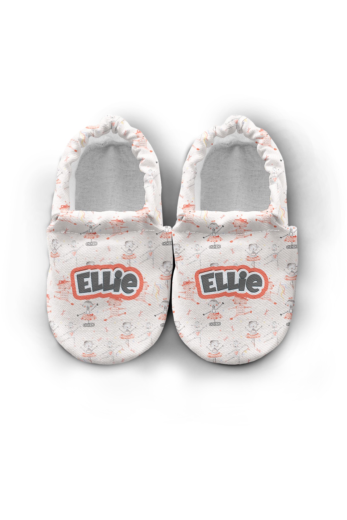 Make It Yours – Personalized Robobale Booties for Babies | Non-Slip, Cotton, Home & Nursery Use