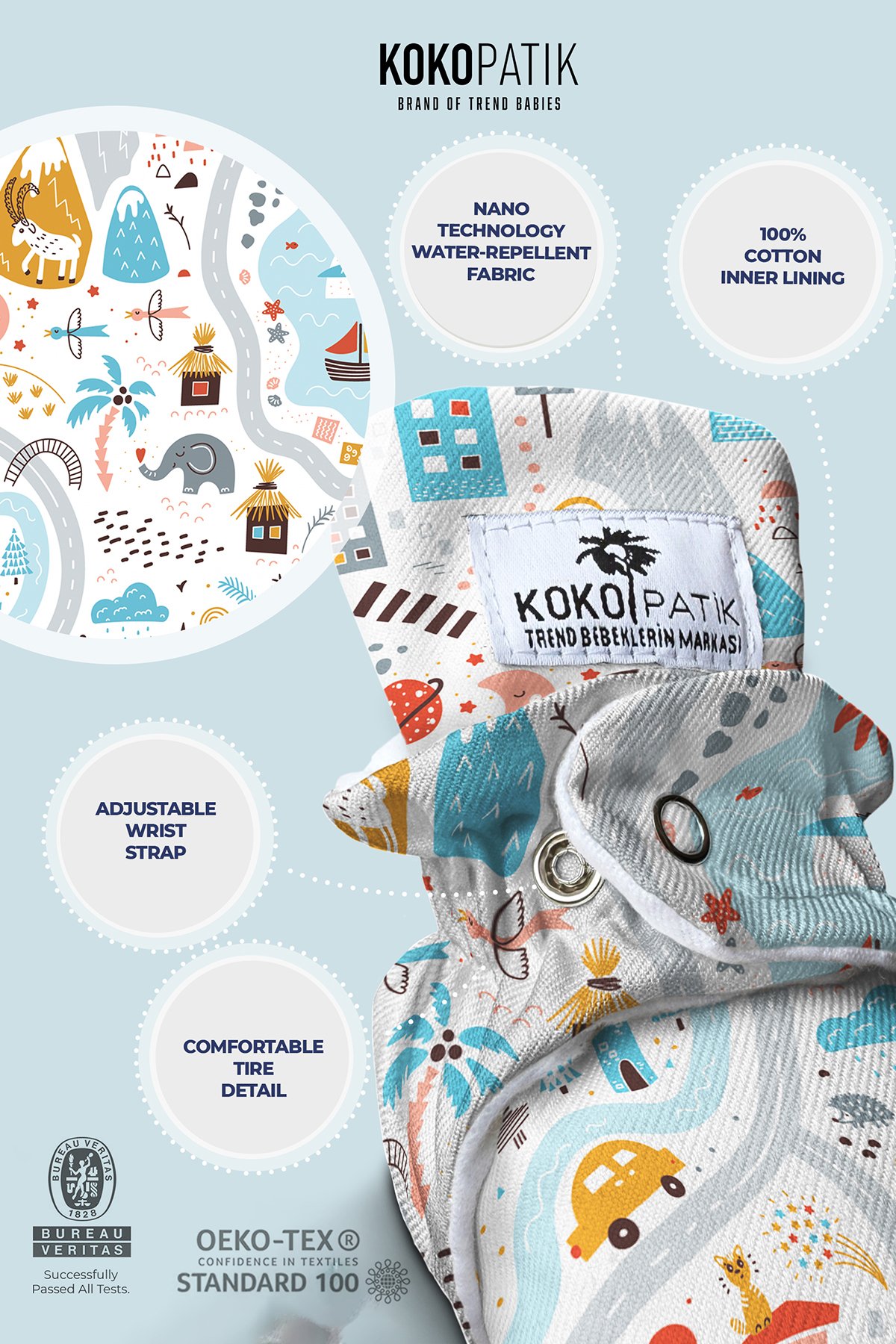 Utopia Baby Booties – Dreamy & Artistic Non-Slip Cotton Slippers for Imaginative Little Steps