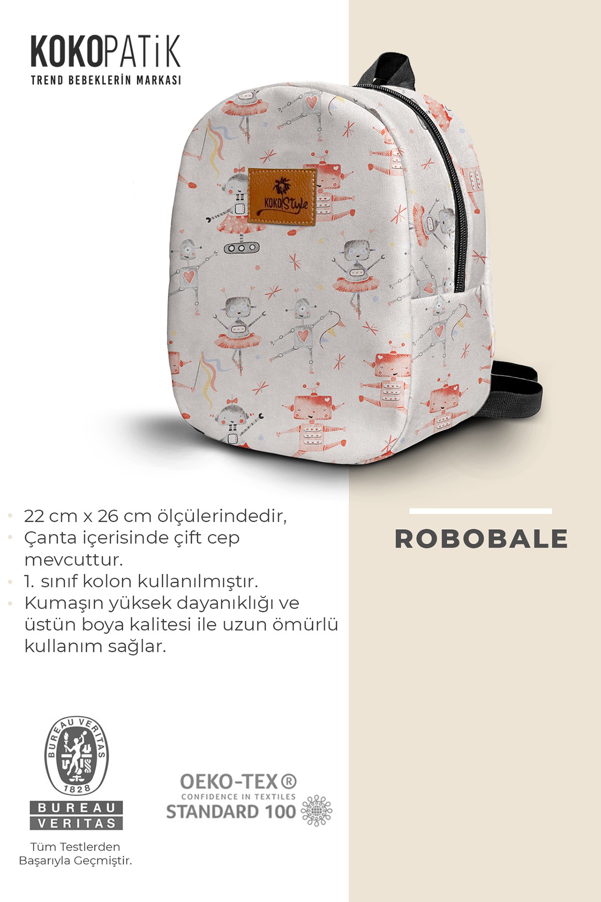 Robobale Dream Pattern Small Size Nursery Bag