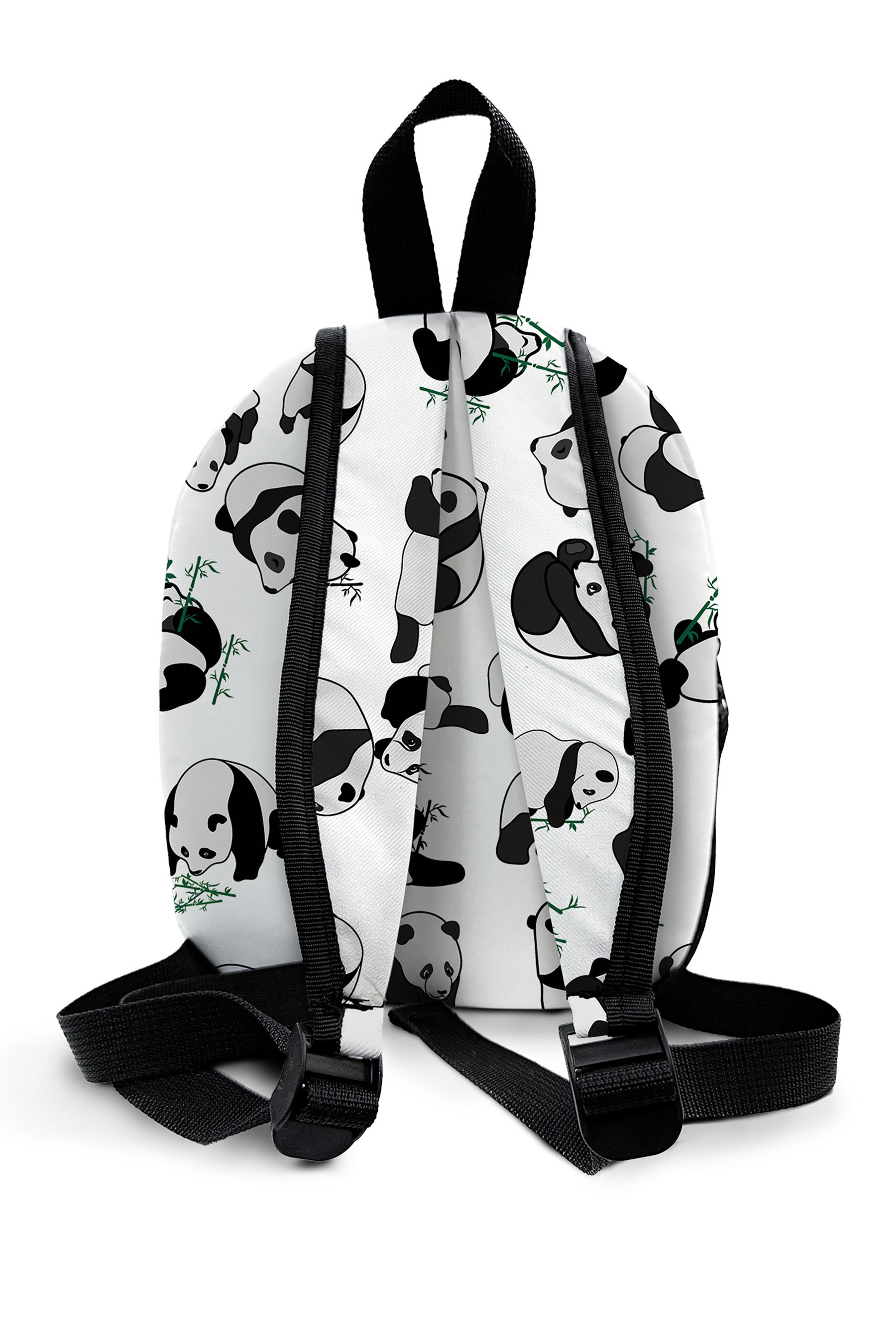 Crazy Panda Pattern Medium Size Nursery Bag