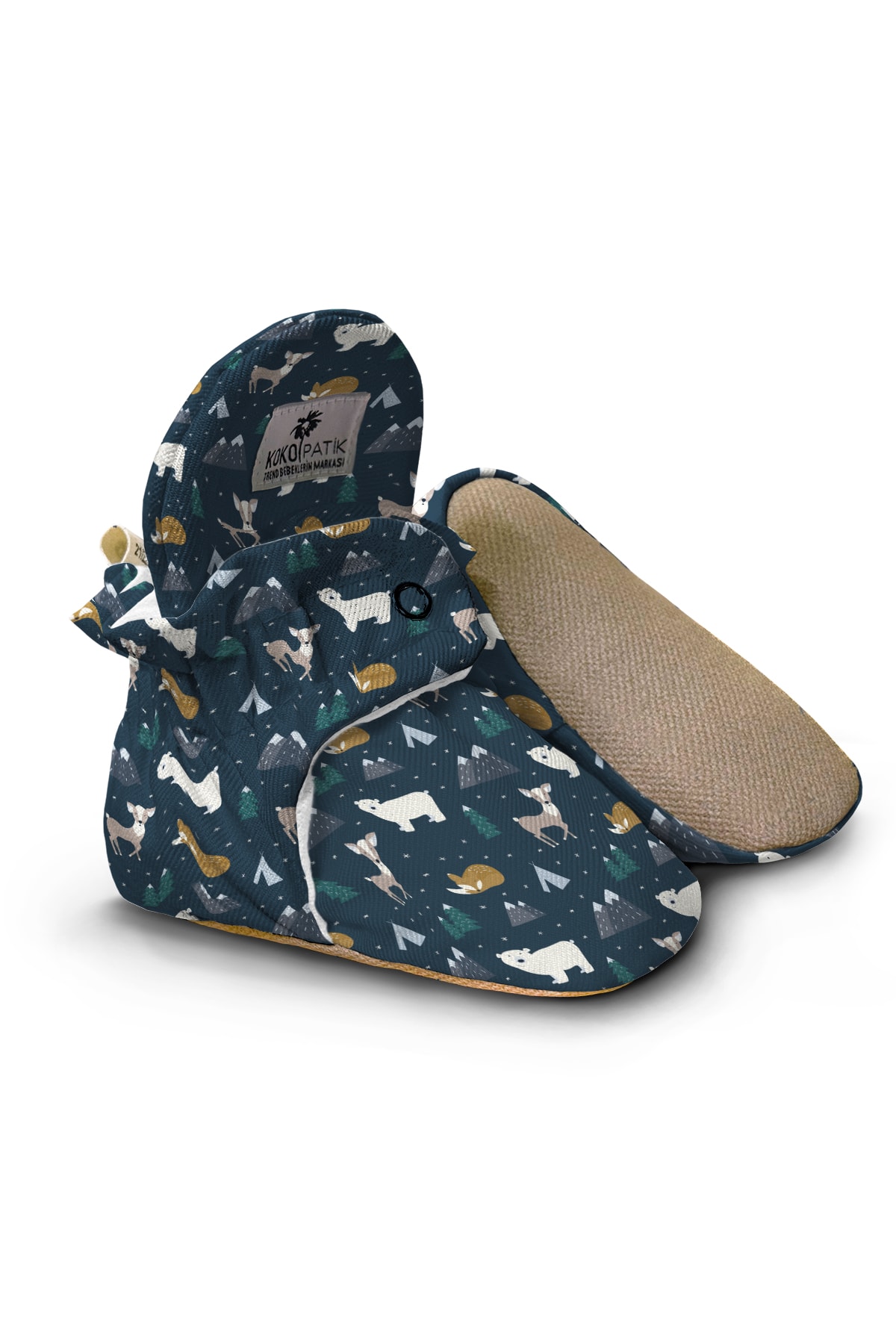 Winter Animals Baby Booties – Cozy & Non-Slip Slippers for Cold Days