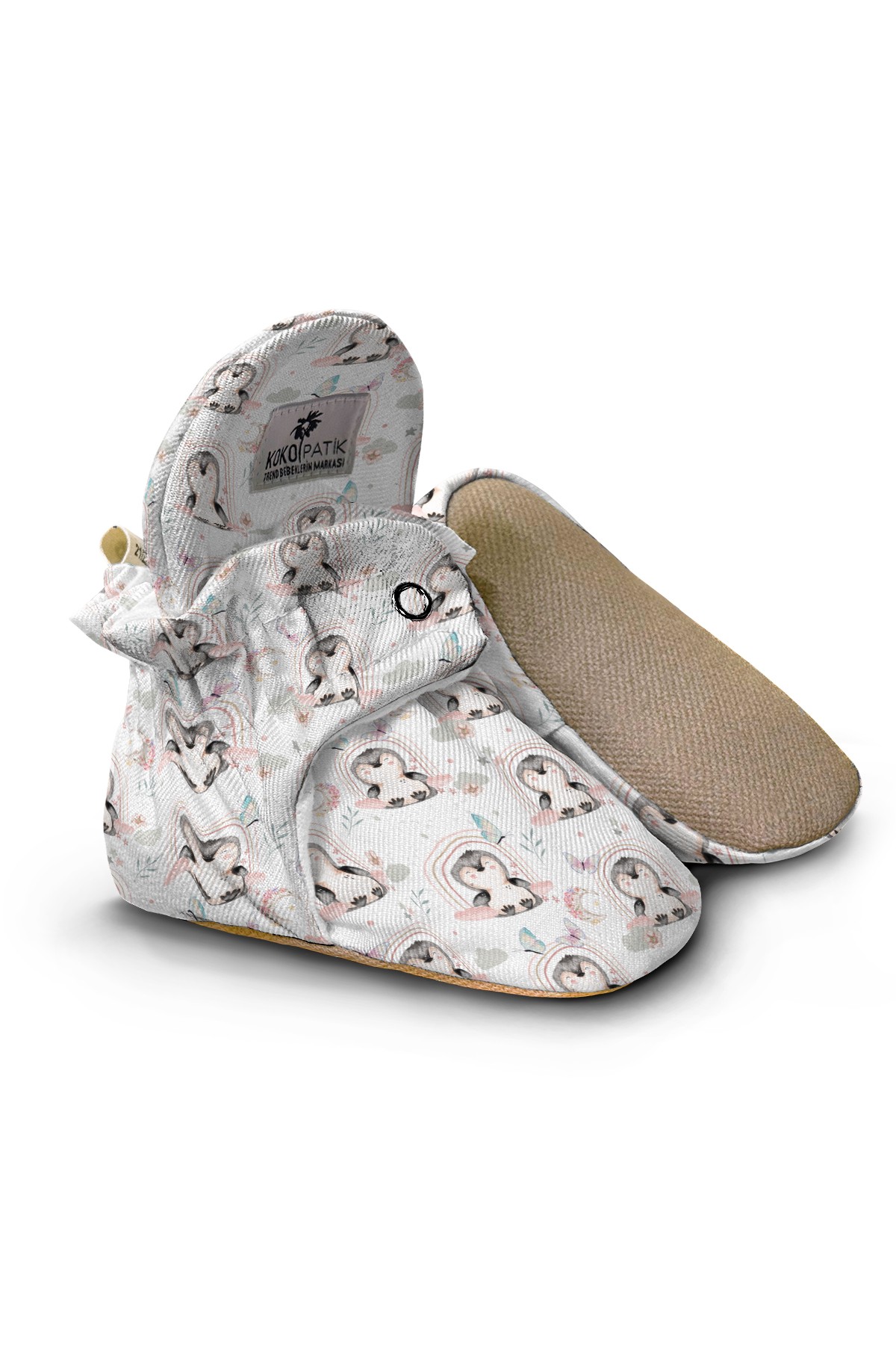Penguin Dream Baby Booties – Soft Non-Slip Winter Slippers for Babies