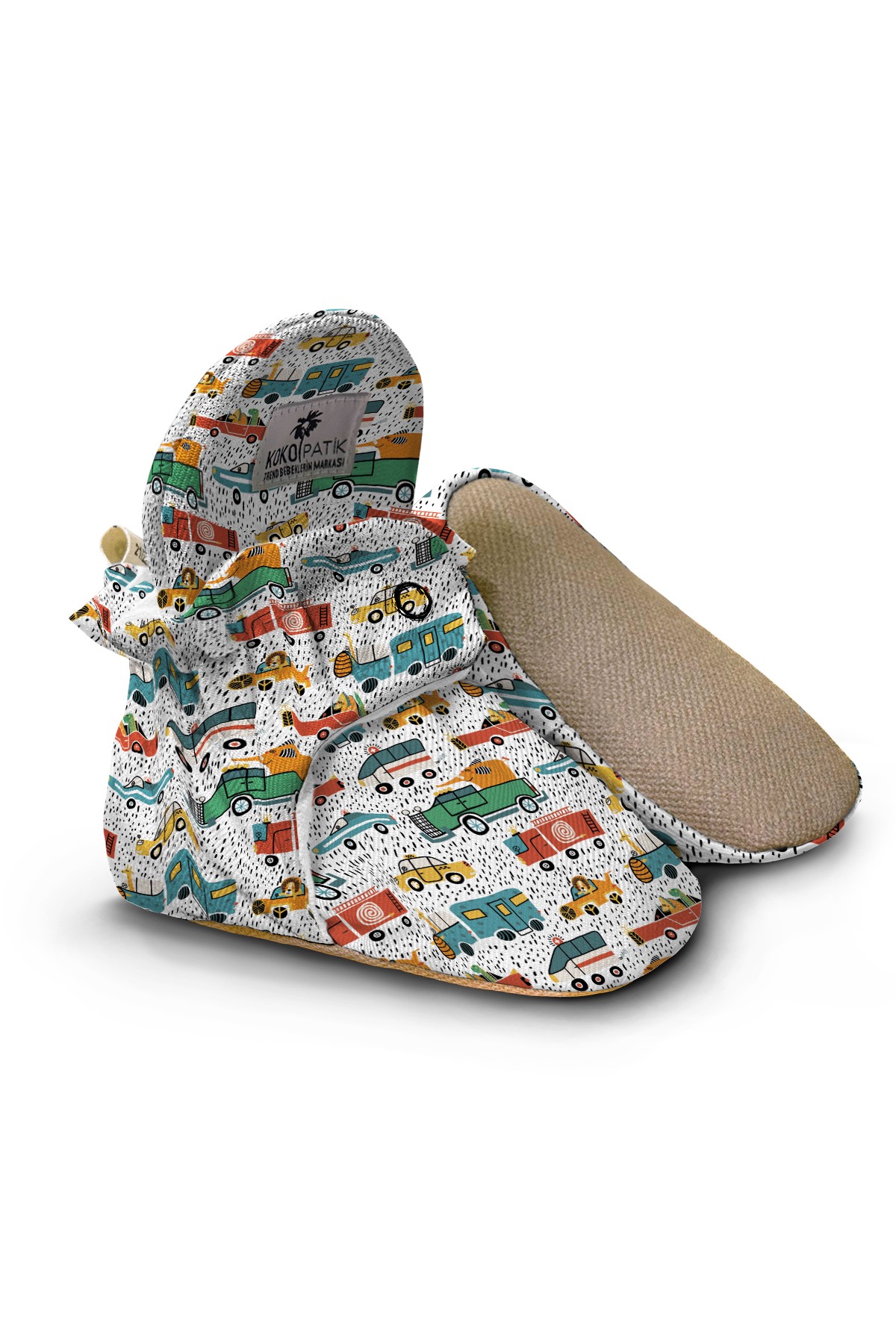 Migrating Animals Baby Booties – Nature-Inspired Organic Design