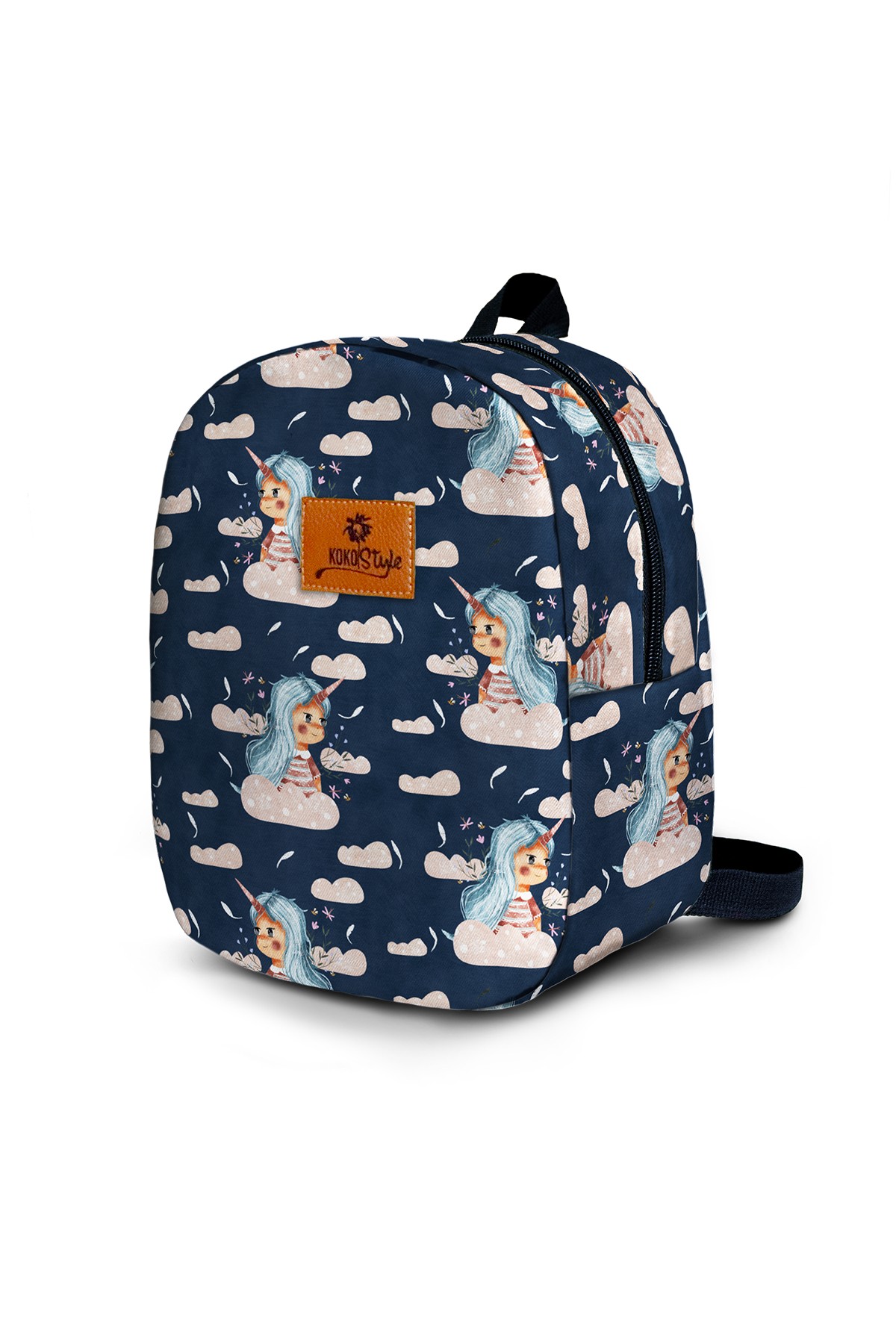 Unicorn Clouds Pattern Small Nursery Bag