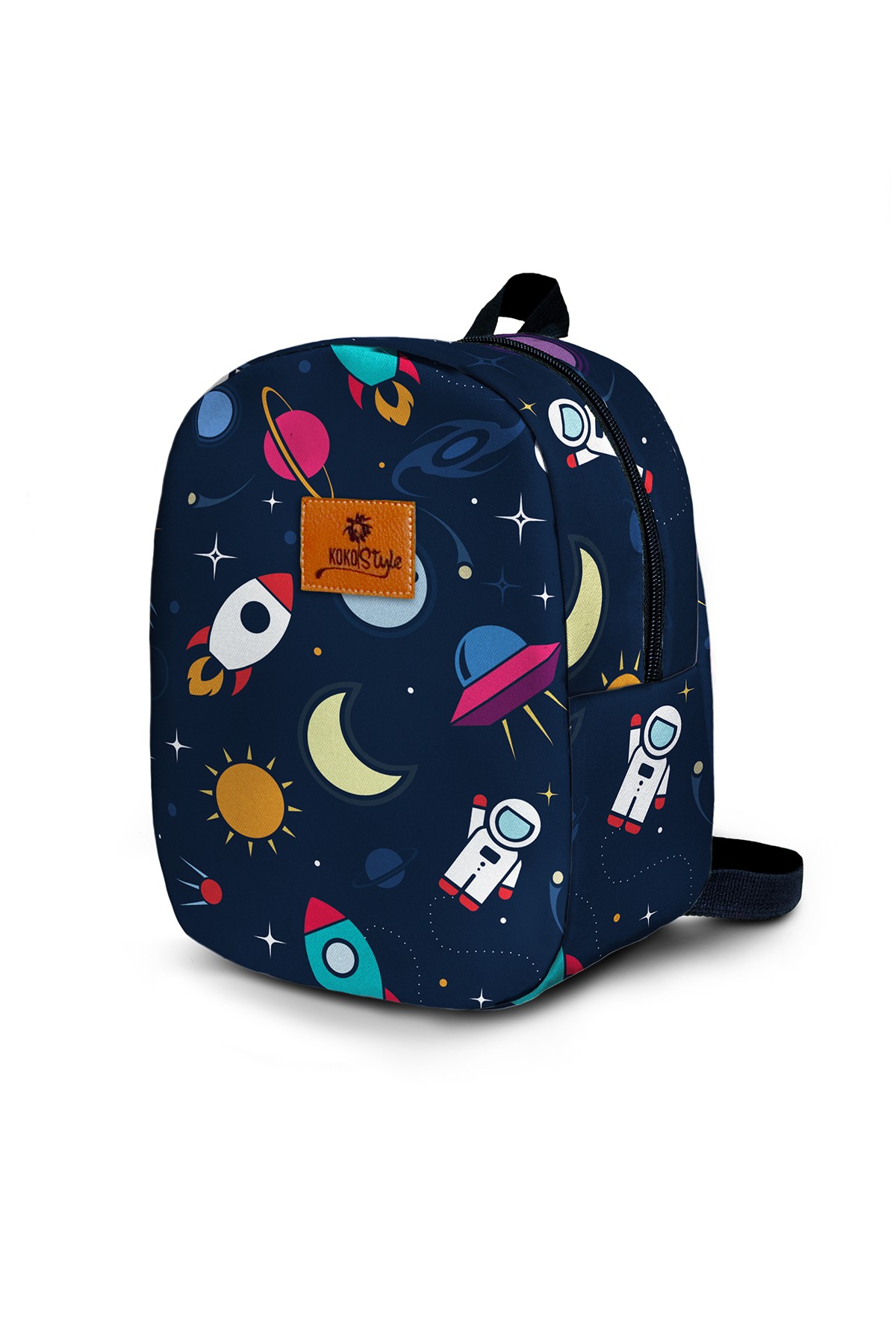 Astronot Desen Küçük Boy Kreş Çantası